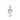 Charm Pendente Cuori Intrecciati con Cristalli Rossi
Argento Sterling 925