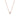 Collana con cuore in rilievo scintillante