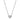Collana Pandora Cuore Splendente con Pietra