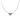 Collana cuore mini