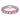 Bracciale Swarovski Millenia Taglio ottagonale, Rosa, Placcato rodio