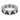 Anello Swarovski cocktail Millenia Cristalli taglio triangolo, Nero, Placcato rodio (Misura 58)