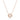 Collana Swarovski Sparkling Dance Bianco, Placcato color oro rosa