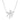 Collana Swarovski Volta Fiocco, Piccola, Bianca, Placcato rodio
