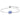 Braccialetto Swarovski Constella Taglio Oval, Blu, Placcato rodio