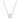 Pendente Eternity 1CT G VS, Diamanti creati in laboratorio Oro bianco 18 K