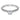 Anello solitario Eternity 0,7CT G VS, Diamanti creati in laboratorio Oro bianco 18 K