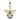 Charm Idyllia Taglio misto, Ape, Multicolore, Placcato color oro