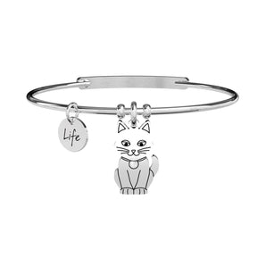 Bracciale con ciondolo gatto