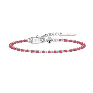 Bracciale componibile rosa