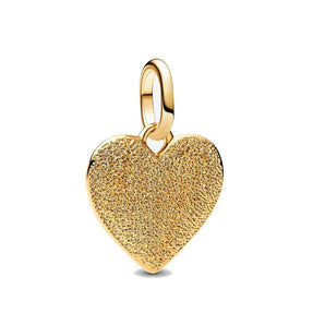 Charm Medallion Cuore da incidere Pandora ME
Placcatura in Oro 14k