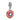 Charm Pandora Marvel, Avengers, Pendente Scudo di Captain America