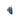 Charm Pandora Piuma Curva Blu
