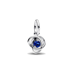 Pendente Cerchio Eterno Blu Settembre