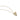 Collana Cuore Linea Sinuosa con Pietre Luminose