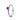 Anello Viola Chakra Heart Pandora MEArgento Sterling 925 (Misura 56)