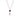 Collana Chiave con Cuore Rosso
Argento Sterling 925