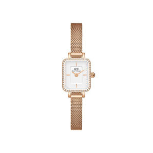 Orologio Daniel Wellington Quadro Mini Lumine Bezel Rose Gold