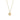 Collana in oro giallo con
pepita maschietto inciso