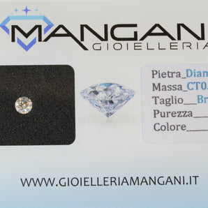 Diamante naturale blisterato 0,29 VS F