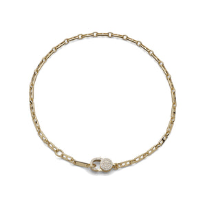 Choker con chiusura gioiello Unoaerre