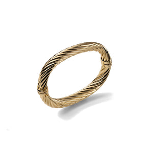 Bracciale Unoaerre torchon dorato