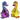 Lily & Luke Swarovski paperelle