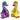 Lily & Luke Swarovski paperelle