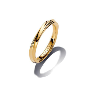 Anello Linea Avvolgente
Placcatura in Oro 14k
(Misura 50)