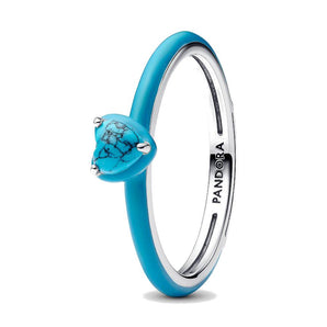 Anello Turquoise Chakra Heart Pandora ME
Argento Sterling 925
(Misura 56)