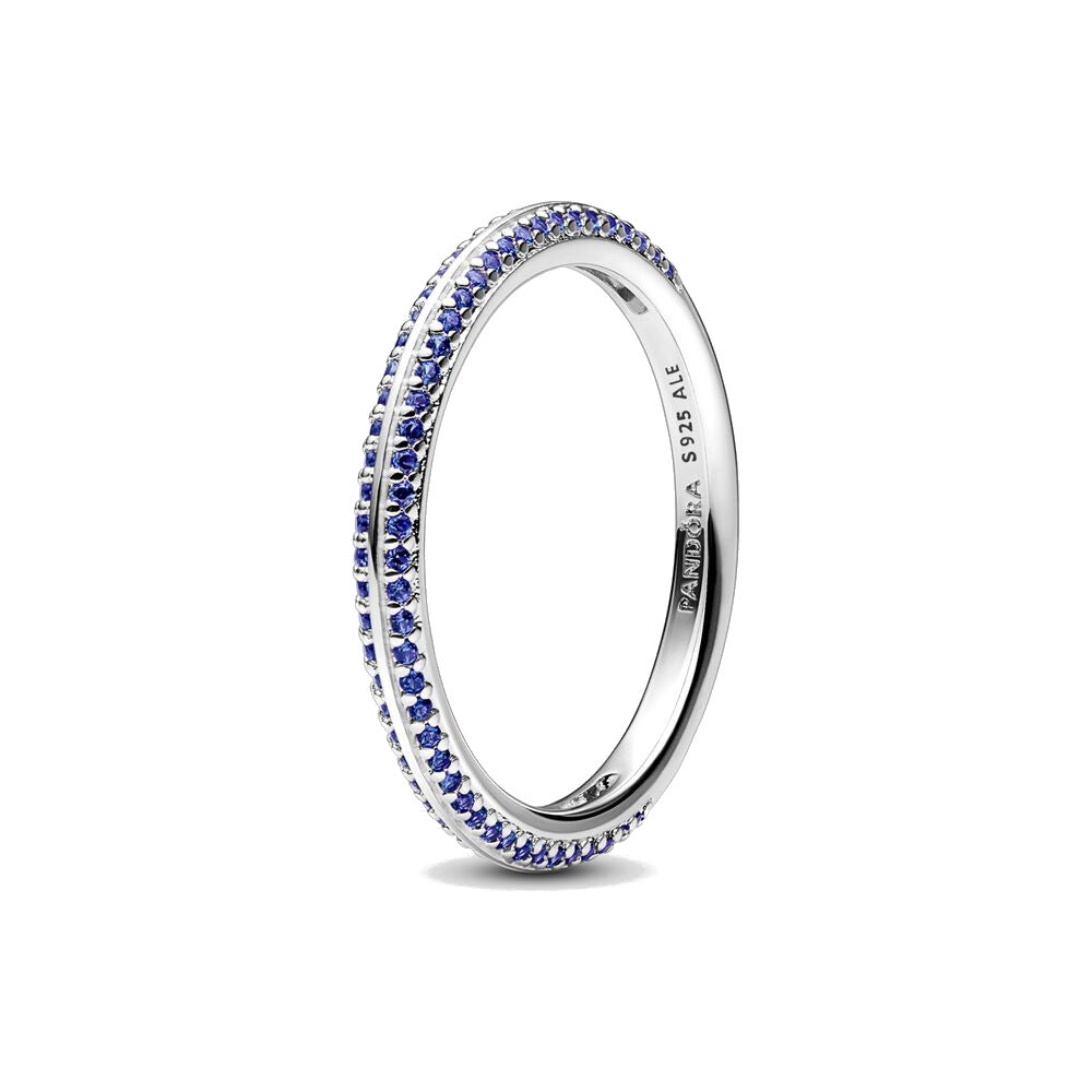 Anello Pietre Luminose Blu Pandora ME (Misura 52)