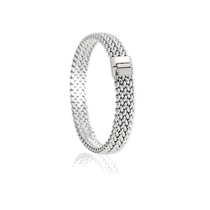Bracciale unoaerre in argento rodiato Chicco