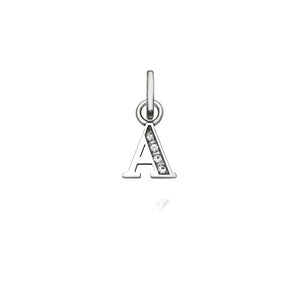 Mini charm A cristal