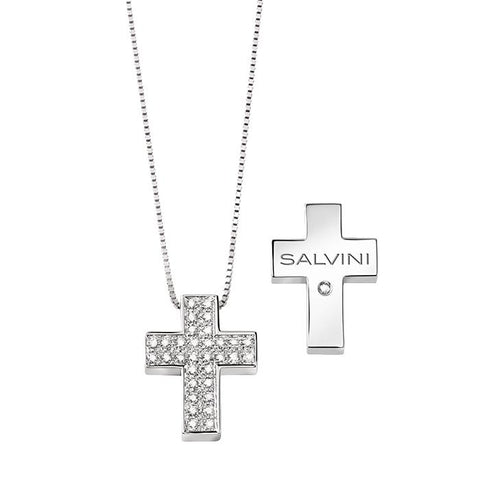 Collana Salvini gioielli Croce