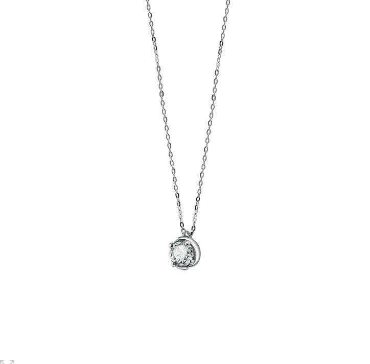 Collana Salvini collezione Abbraccio con diamante ct. 0,10 G SI