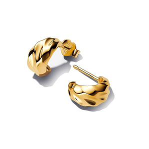 Orecchini Cerchi Aperti Piccoli Dune
Placcatura in Oro 14k