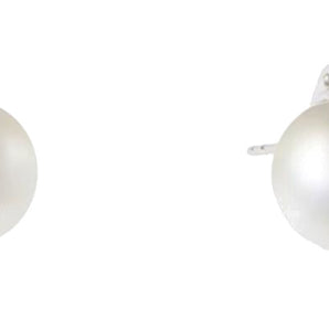Orecchini in oro bianco Donnaoro con perle e diamanti