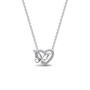 Collana Cuore e Farfalla