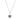 Collana Pandora con Cuore, Stelle e Luna Blu scintillanti