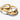 Anello Dune Divisibile
Placcatura in Oro 14k (Misura 52)