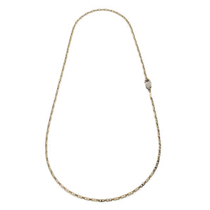 Collana UNOAERRE bronzo dorato con chiusura gioiello