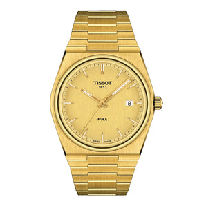 Orologio Tissot PRX 40mm colore oro