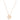 Collana Swarovski Sparkling Dance Round, bianco, Placcato oro rosa