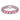Bracciale Swarovski Millenia Taglio ottagonale, Rosa, Placcato rodio