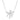 Collana Swarovski Volta Fiocco, Piccola, Bianca, Placcato rodio