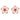 Orecchini Swarovski a lobo Florere Fiore, Rosa, Placcato color oro