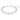 Bracciale Tennis Matrix Crystal Pearl, Taglio Round, Bianco, Placcato rodio