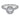 Anello solitario halo Eternity 1,33CT G VS,  Diamanti creati in laboratorio Oro bianco 18 K
