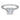 Anello solitario Eternity Diamanti creati in laboratorio 2 ct tw, Taglio Round, Oro bianco 18 K