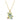 Pendente Gema Taglio misto, Multicolore, Placcato color oro